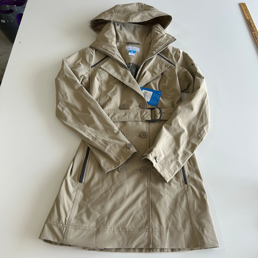 Columbia Zenith Vista Jacket Womens Medium Tan Omni-Heat Omni-Tech WL5112-265